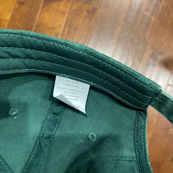 Unbranded Washed Green Herb Nerd Embroidered Strapback Hat Unisex One Size - Picture 6 of 6